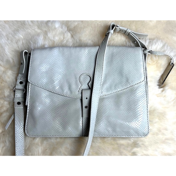 Botkier Isla Embossed Leather (Faux Lizard) Shoulder Bag + Orig.DustBag = [NWOT] - Picture 9 of 15